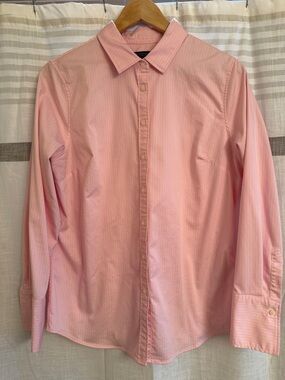 Banana Republic Classic Pink Button-Down Shirt